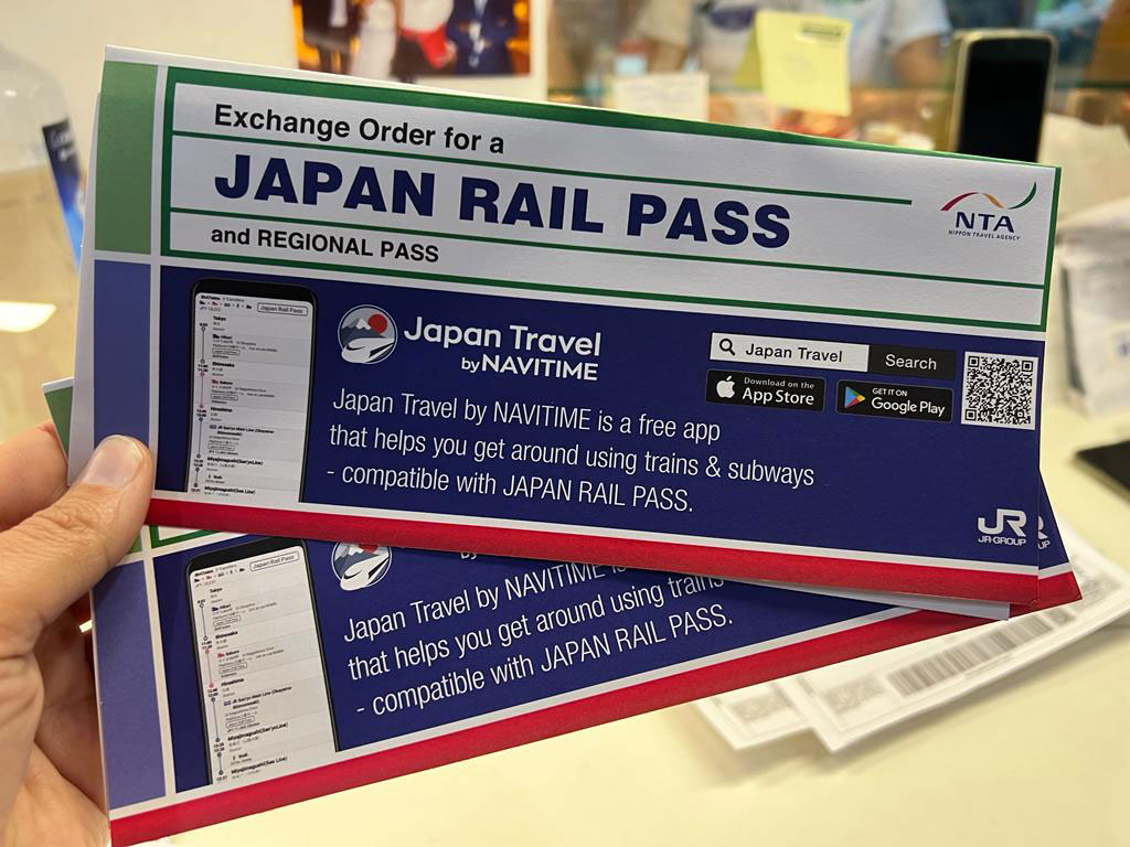 Voucher Japan Rail Pass