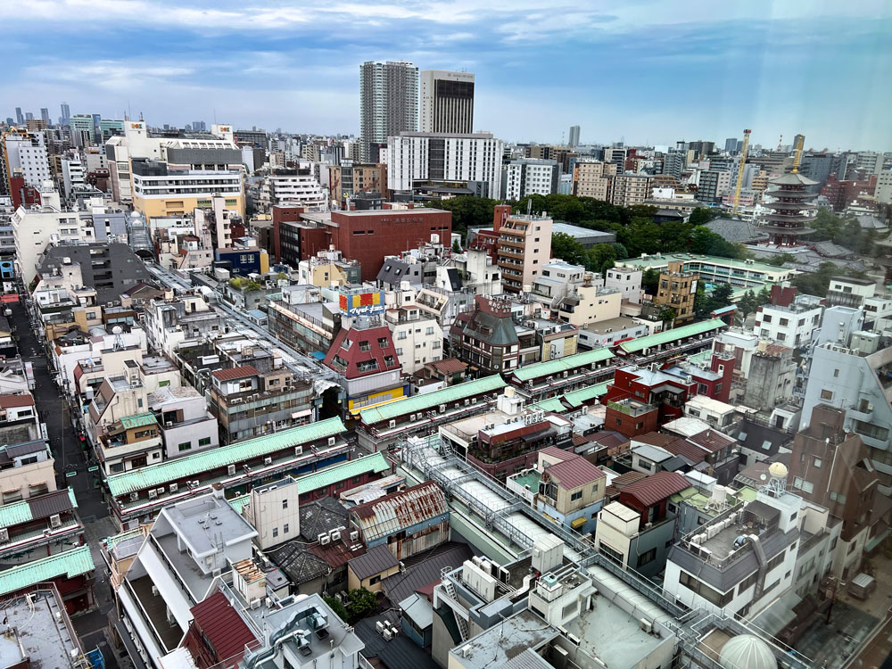 vistas Asakusa desde Hotel 