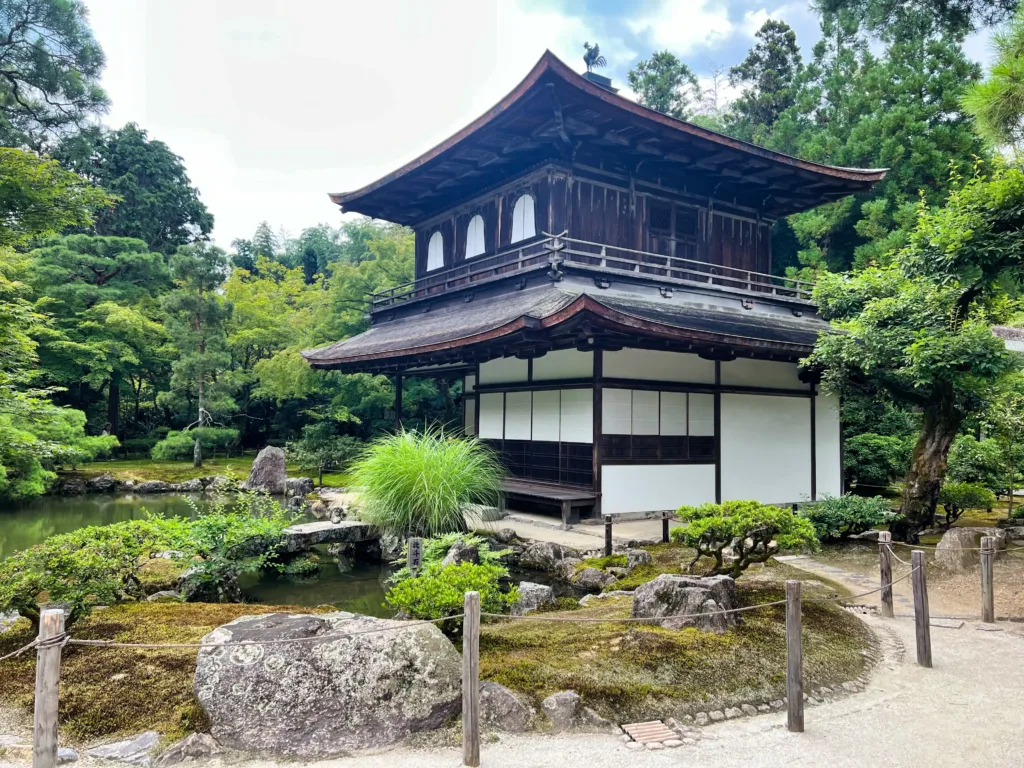 Templo Ginkaku-ji pabellón plateado